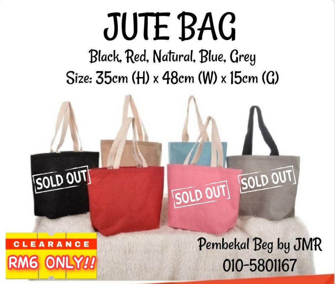 Pembekal jute new arrivals bag