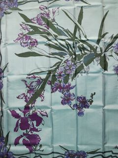 Kain silk SHINAWATRA THAI SILK 100% sutra Thailand motif bunga anggrek MADE IN THAILAND