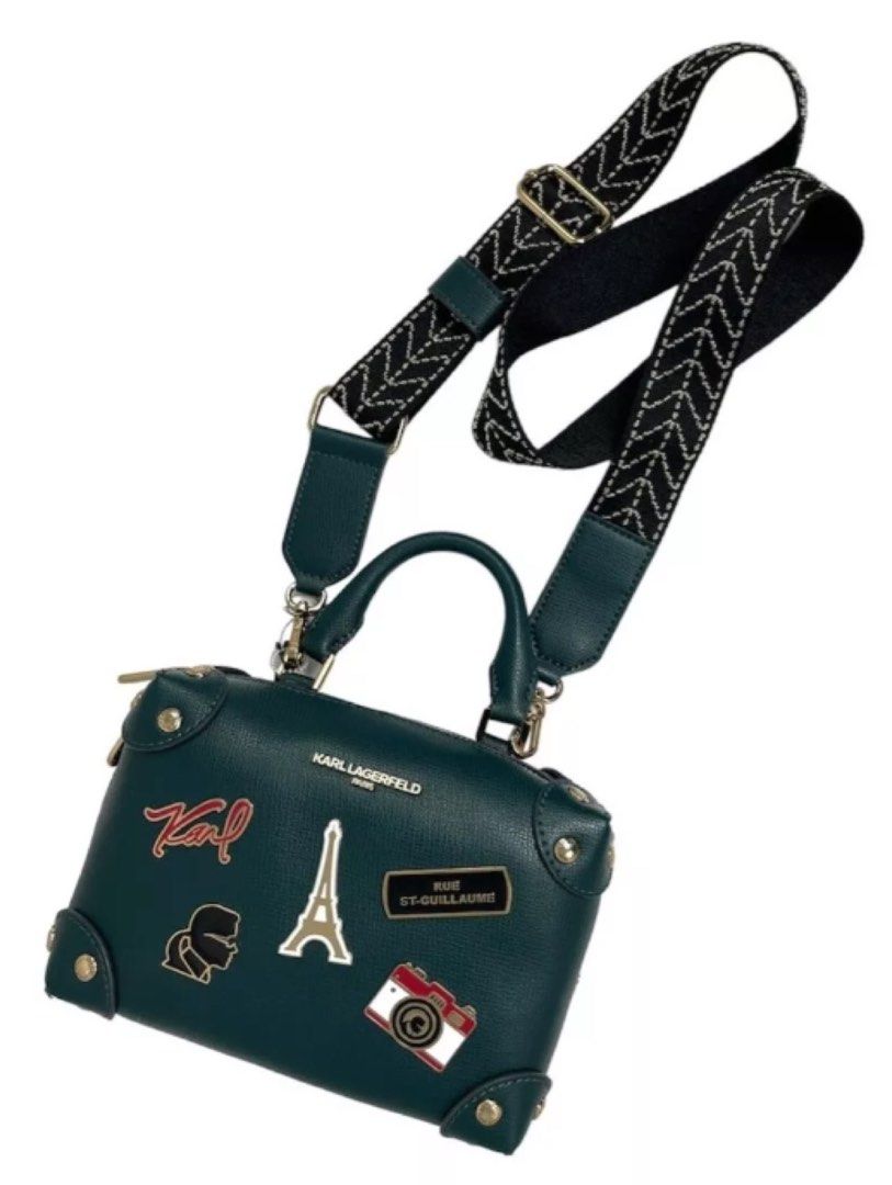 Karl Lagerfeld Valette Top handle cross body, Women's Fashion, Bags &  Wallets, Cross-body Bags on Carousell