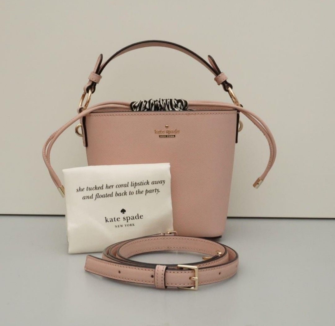 Kate Spade Cameron Street Pipa Bucket Bag Women s Fashion Bags Wallets Cross body Bags on Carousell