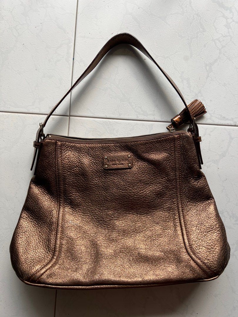 Kate spade metallic purse on sale