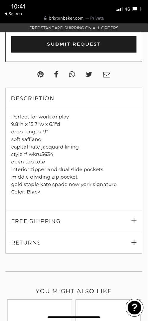 Kate Spade Laurel Way Jaelyn Tote