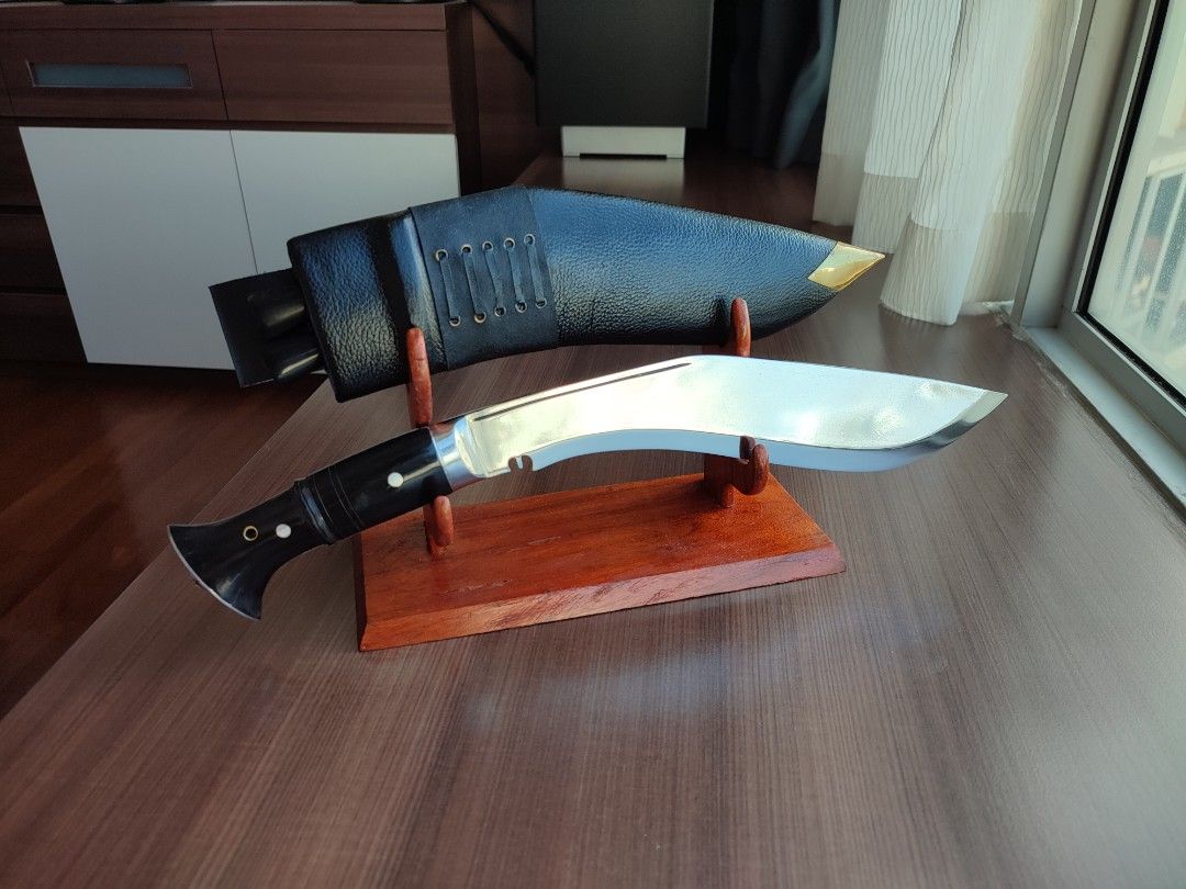 Nepalese Khukuri / Kukri, 42cm Spring steel and Buffalo