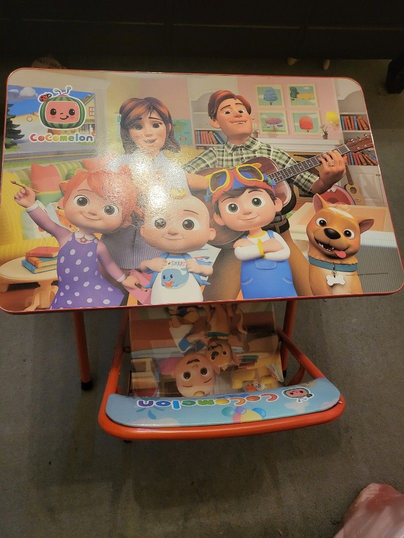 Kids Table and Chair Cocomelon on Carousell