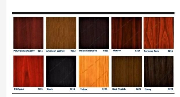 KIMTONE Polyurethane Stained Wood Varnish 300ml/1L for Interior