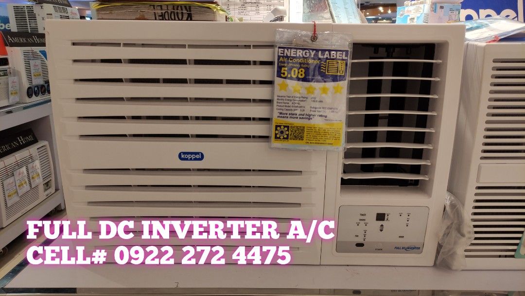 Koppel Super Inverter Window Type Aircon KV09WR-ARF31 KV12WR-ARF31 ...