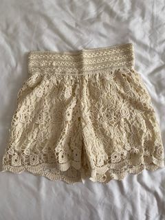 Lace shorts