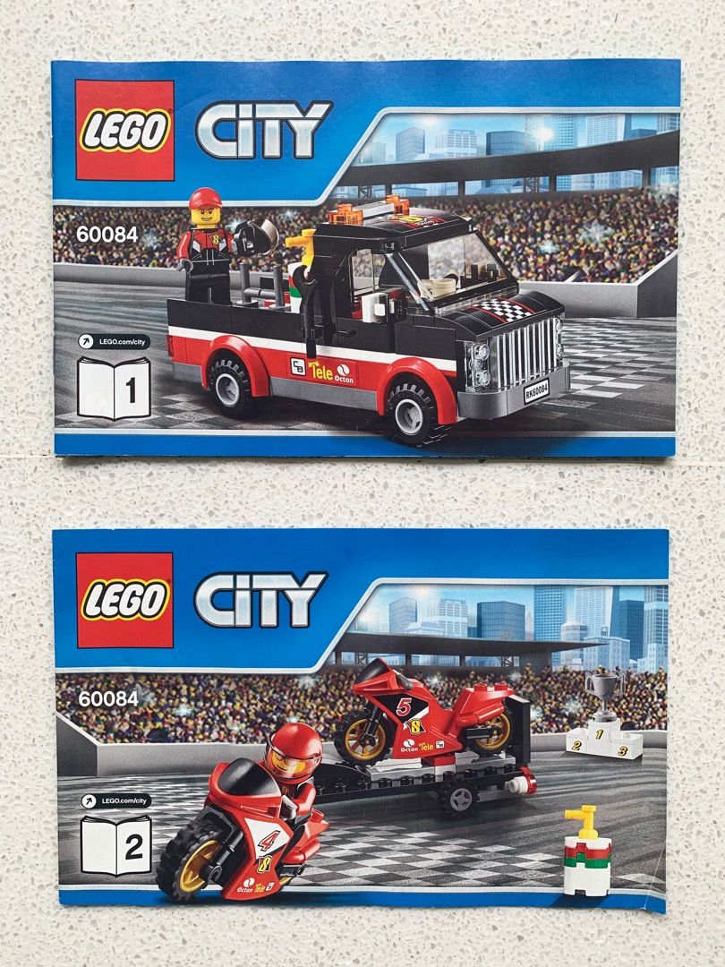 Lego city 60084 racing bike transporter clearance