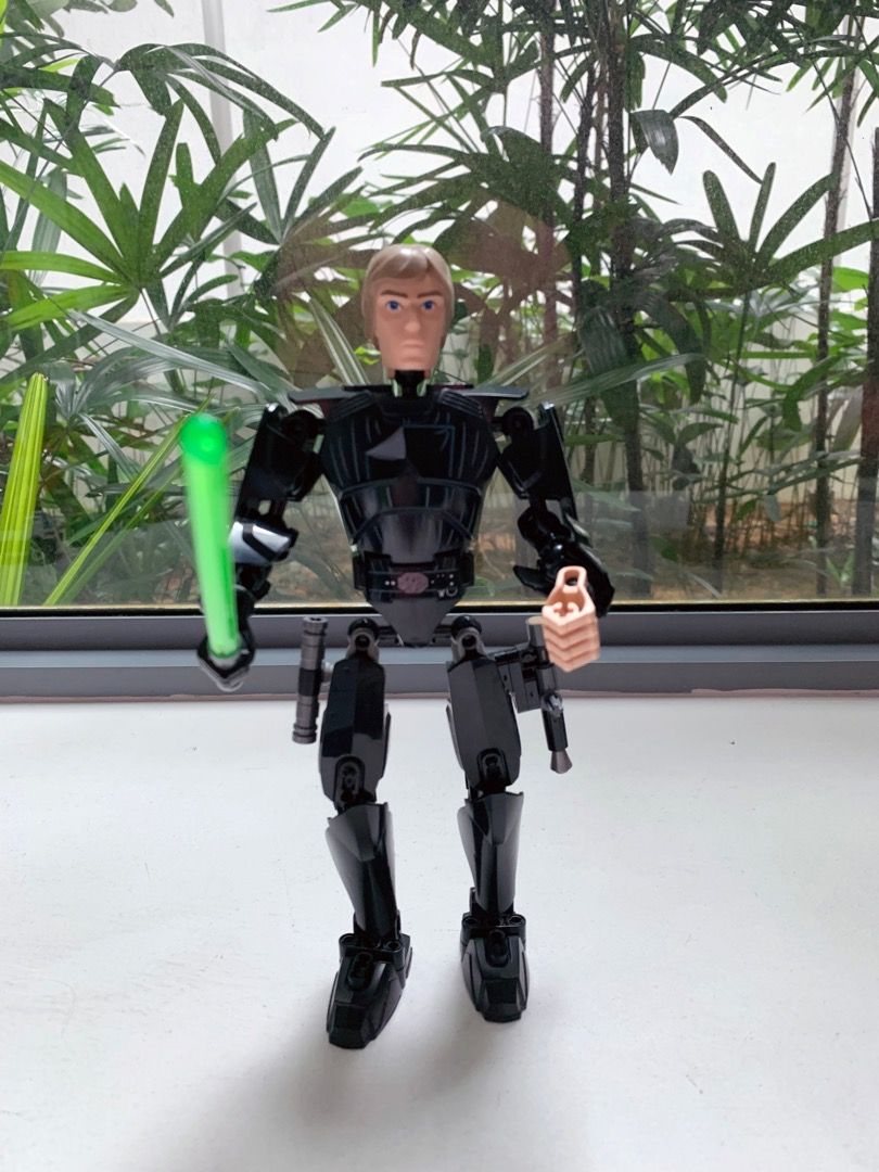 Lego luke skywalker buildable figure clearance