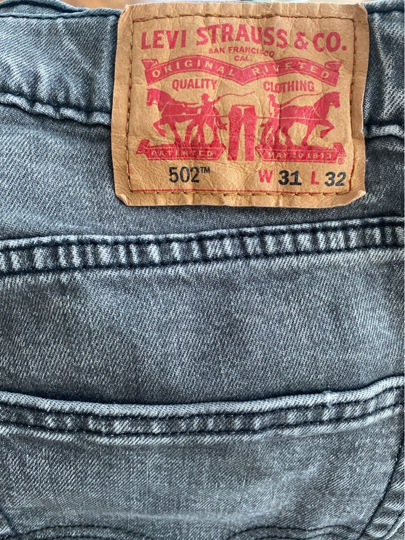 Levi's 502 31x32 sale