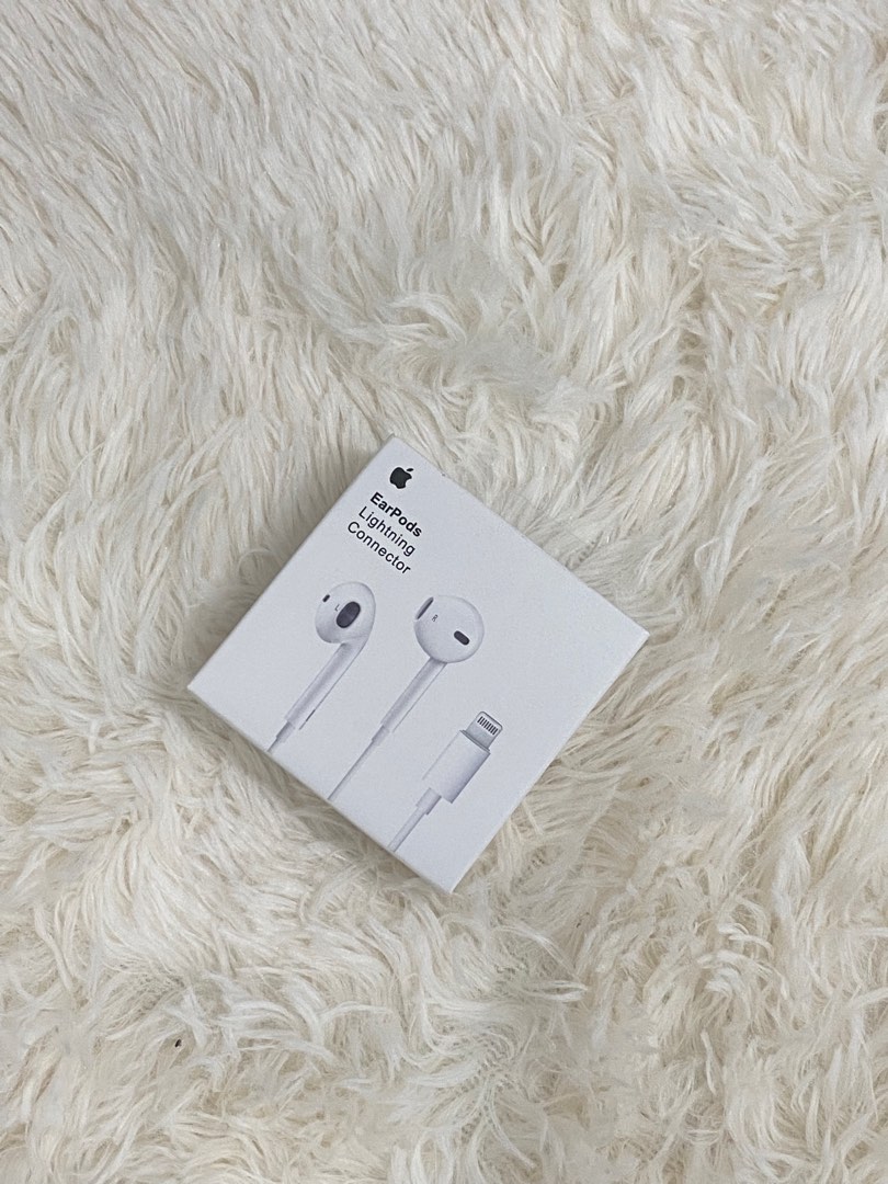 Lightning Apple Earphone Original, Audio, Headphones & Headsets on ...