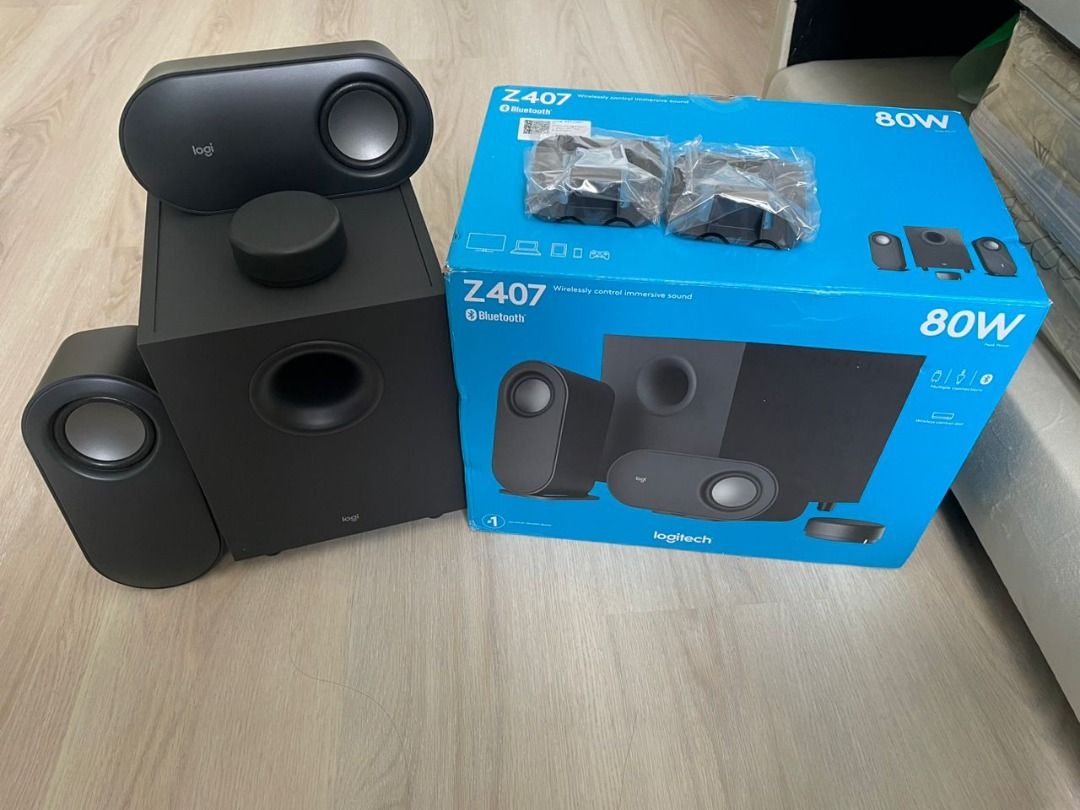 Logitech Z407 Bluetooth Computer Speakers, Audio, Soundbars, Speakers ...