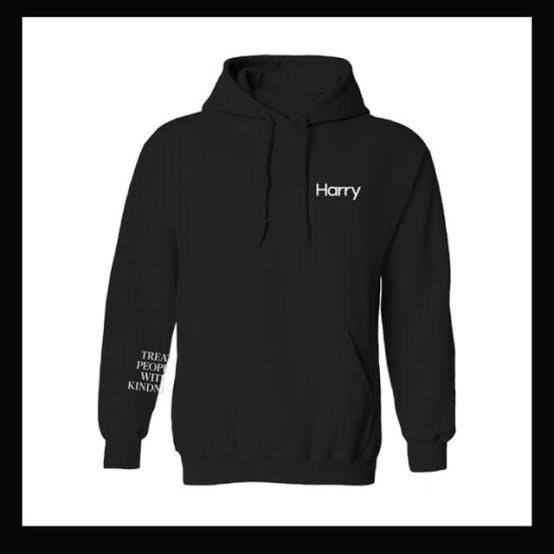 Harry styles clearance black hoodie