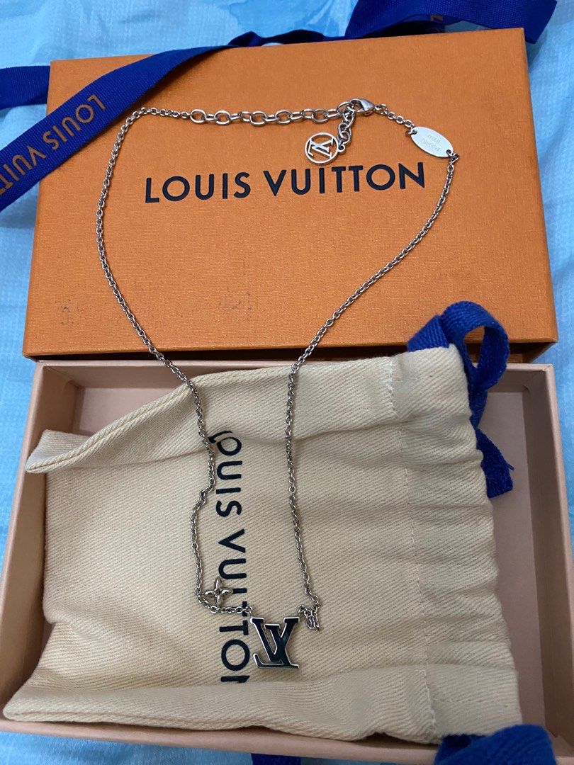 Louis Vuitton LV Iconic Aquamarine Necklace, Blue, One Size
