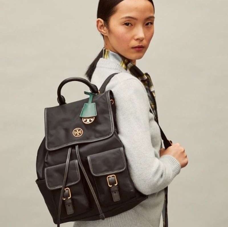 Tory burch piper flap backpack sales