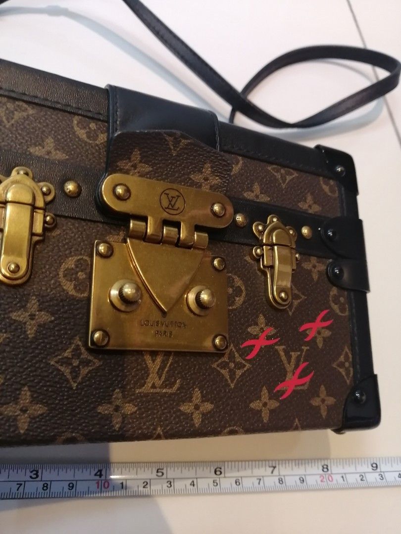 LV petite malle truck bag Women s Fashion Bags Wallets Cross