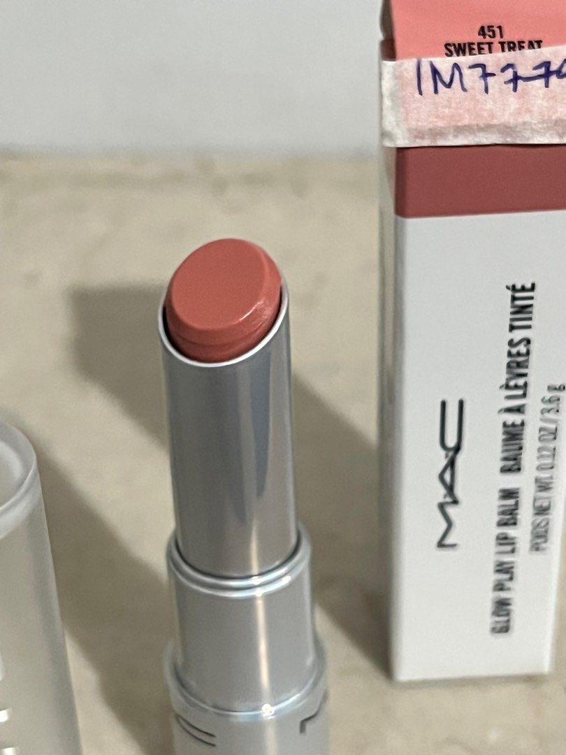 MAC Cosmetics Glow Play Lip Balm Sweet Treat, Beauty & Personal Care
