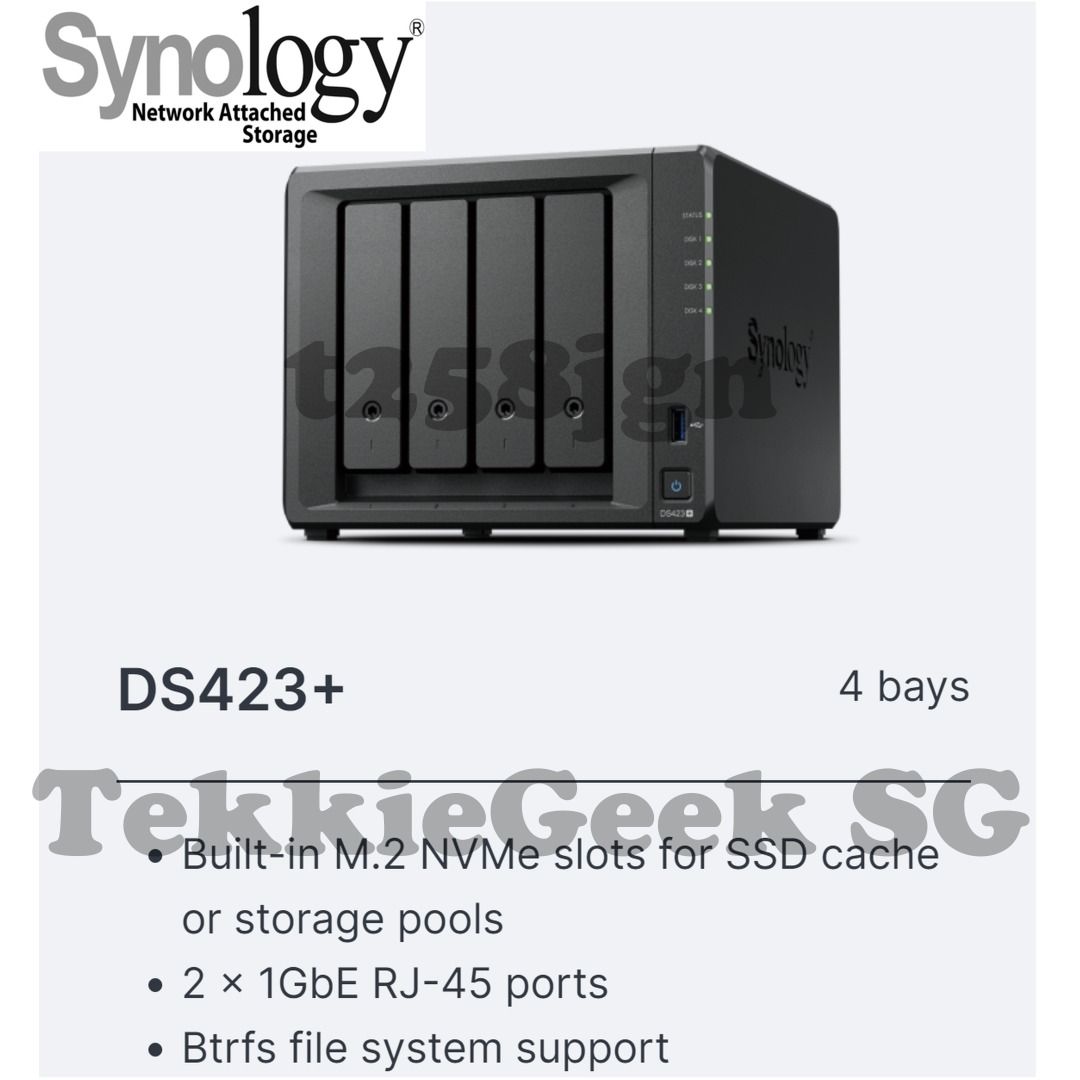 Synology DiskStation DS223 - Seagate Ironwolf 4 TB - DS223 Seagate IW 04 TB  