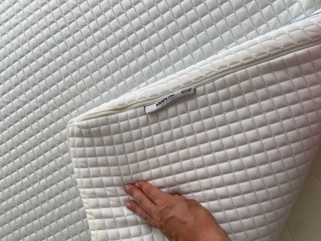 KNAPSTADT IKEA mattress pad queen 150*200, Furniture & Home Living
