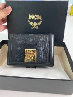 Mcm compact wallet