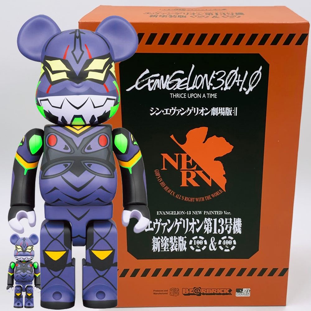 Medicom Toy Be@rbrick Bearbrick Evangelion: 3.0+1.0 Thrice Upon a