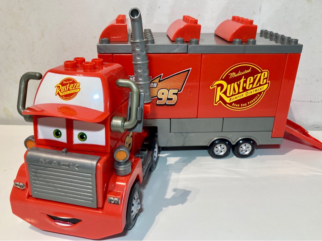 Mega Blocks Mack from Cars Hobbies Toys Toys Games on Carousell