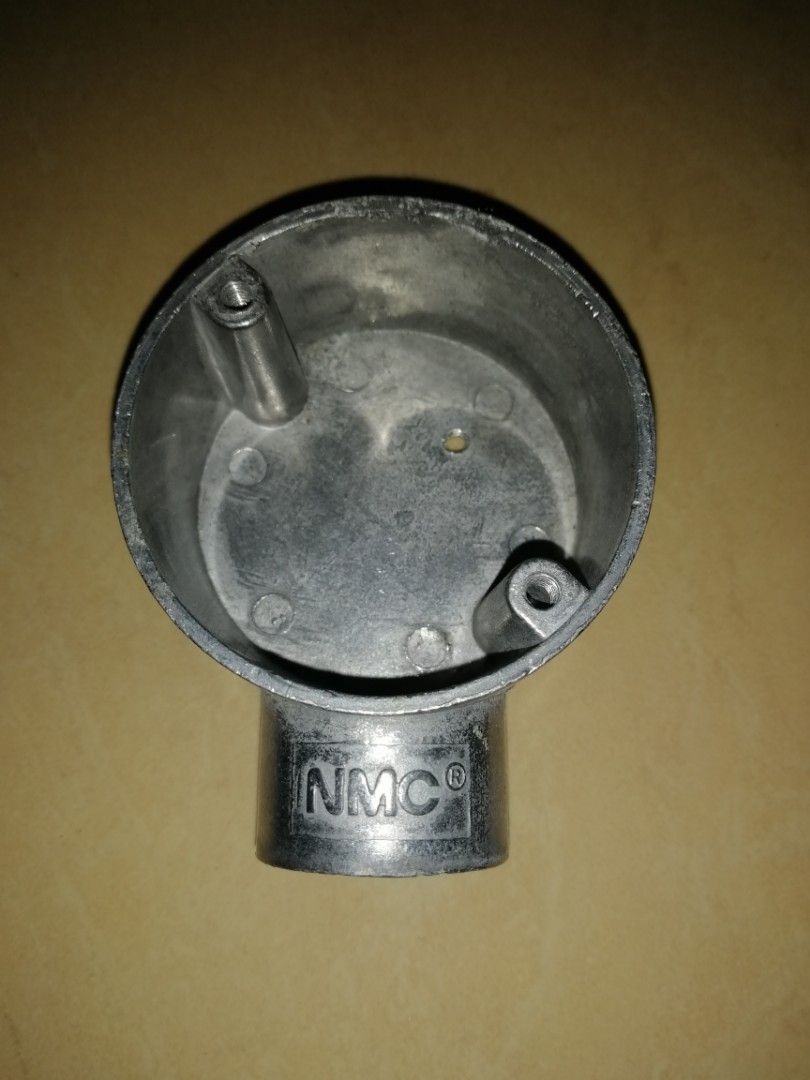 Metal GI Conduit Pipe Accessories End Box, Furniture & Home Living