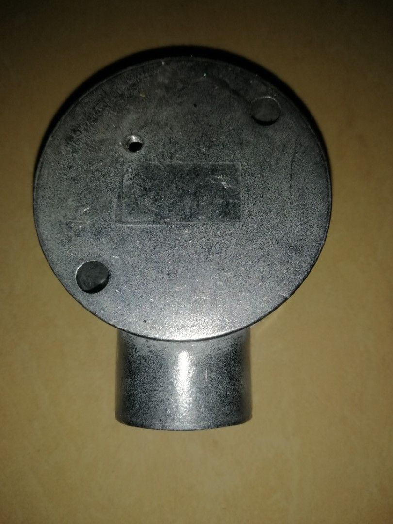 Metal GI Conduit Pipe Accessories End Box, Furniture & Home Living