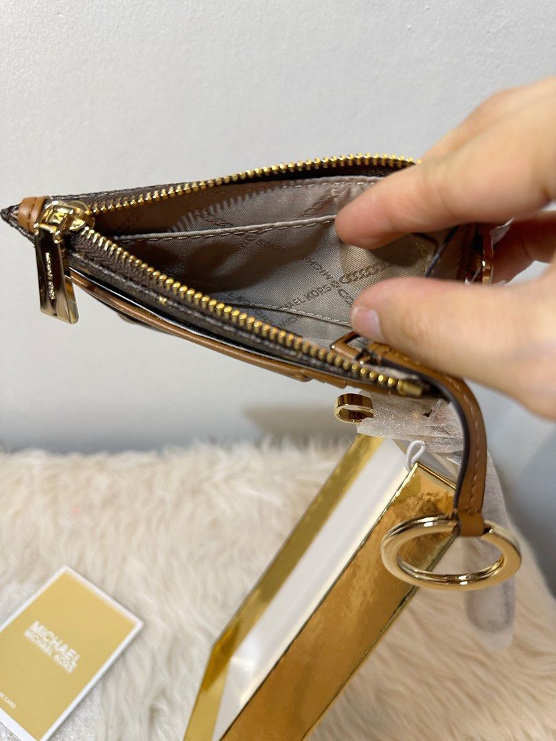 Michael kors gold coin purse outlet