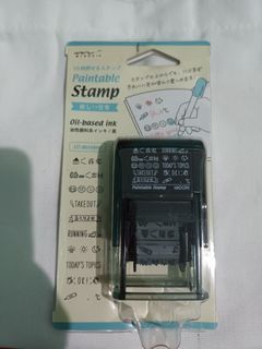 Midori Paintable Stamp (Oil based Ink)