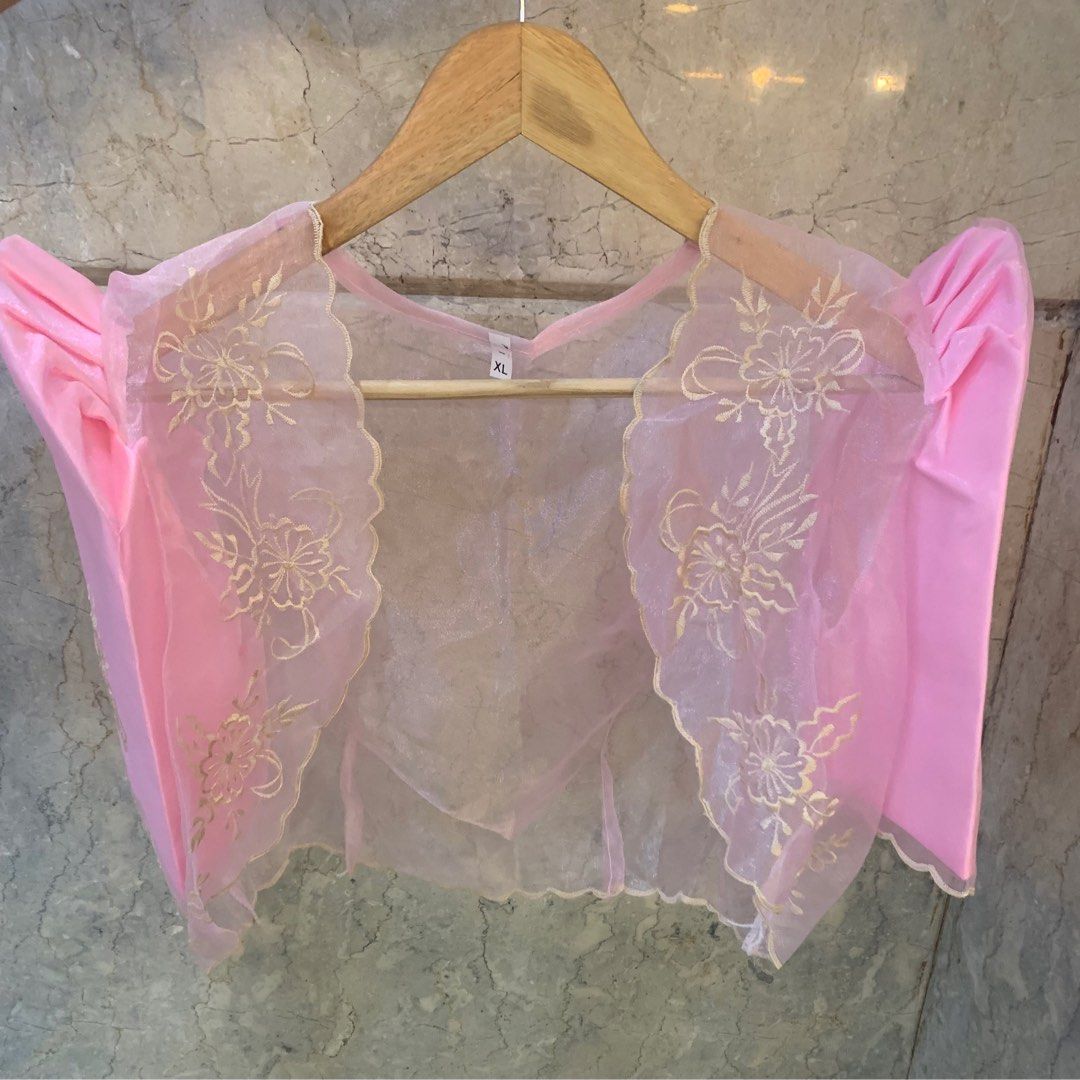 Organza filipiniana sale