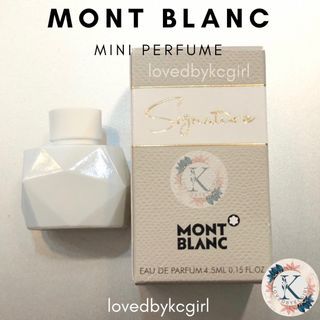 Mont Blanc Signature EDP Mini Perfume 4.5mL with box