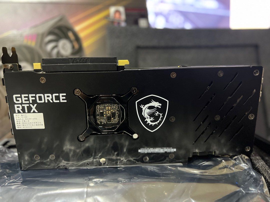 Msi Rtx 3060ti Gaming x Trio, 電腦＆科技, 桌上電腦 - Carousell