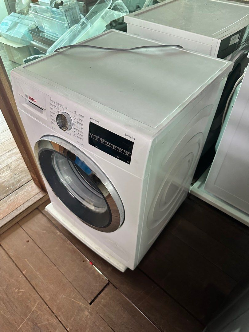 MUST BUY! BOSCH 8KG Front Load Washing Machine WAT24480SG1, TV & Home Appliances, Washing