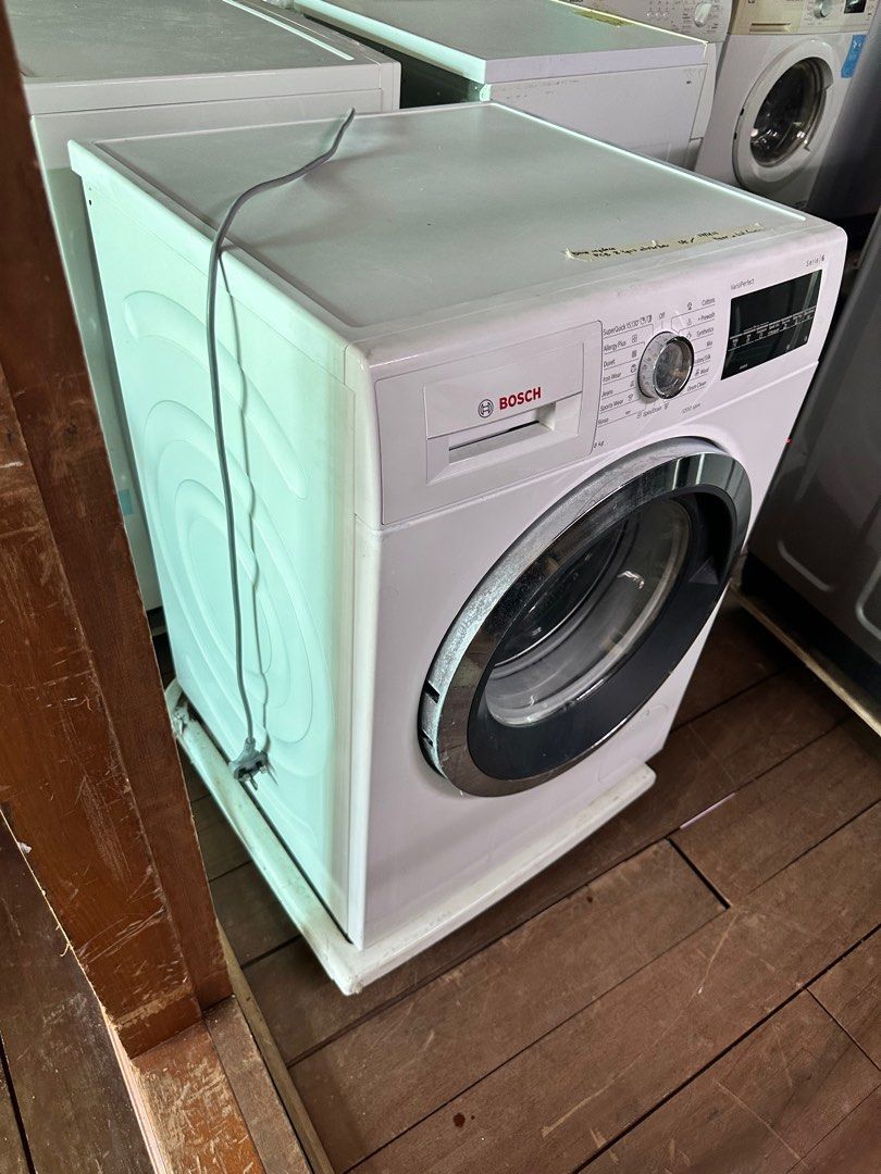 MUST BUY! BOSCH 8KG Front Load Washing Machine WAT24480SG1, TV & Home