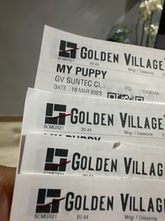 My Puppy Korean movie tickets