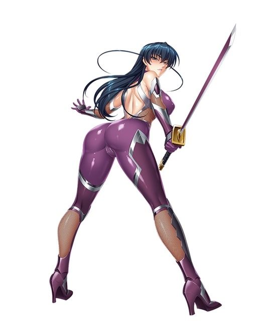 NATIVE Second Axe Hentai Action 對魔忍井河アサギMetallic Color Ver