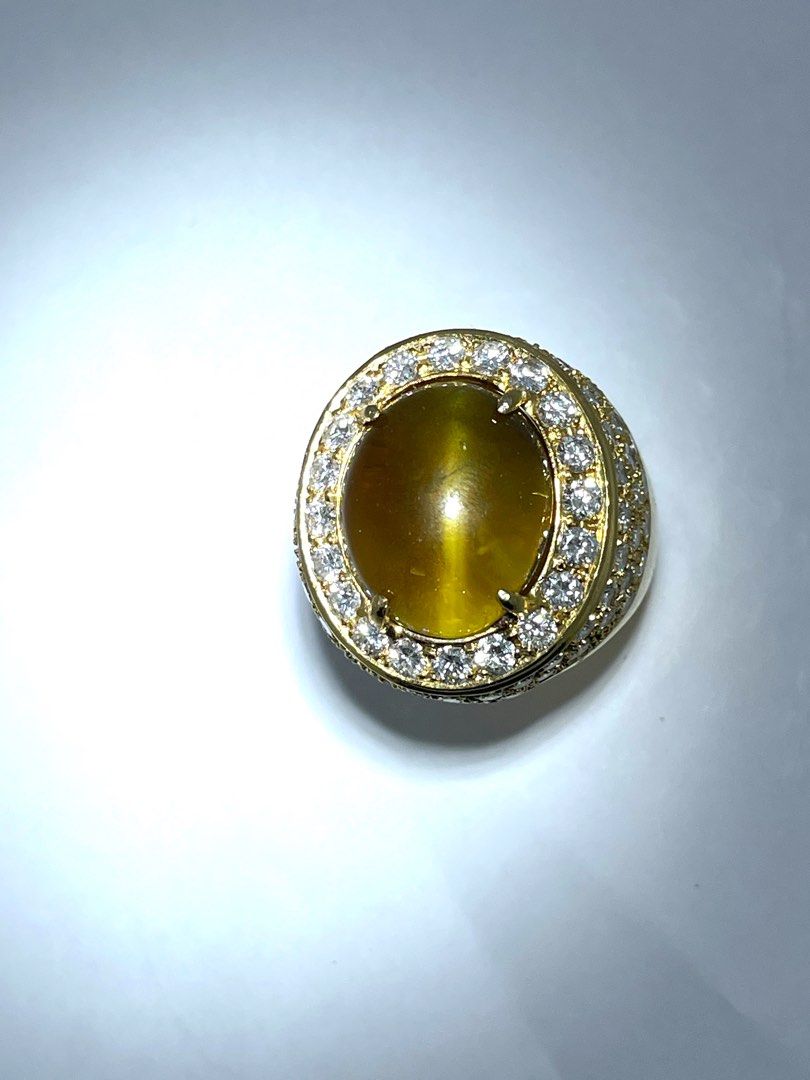 Cat eye alexandrite discount chrysoberyl