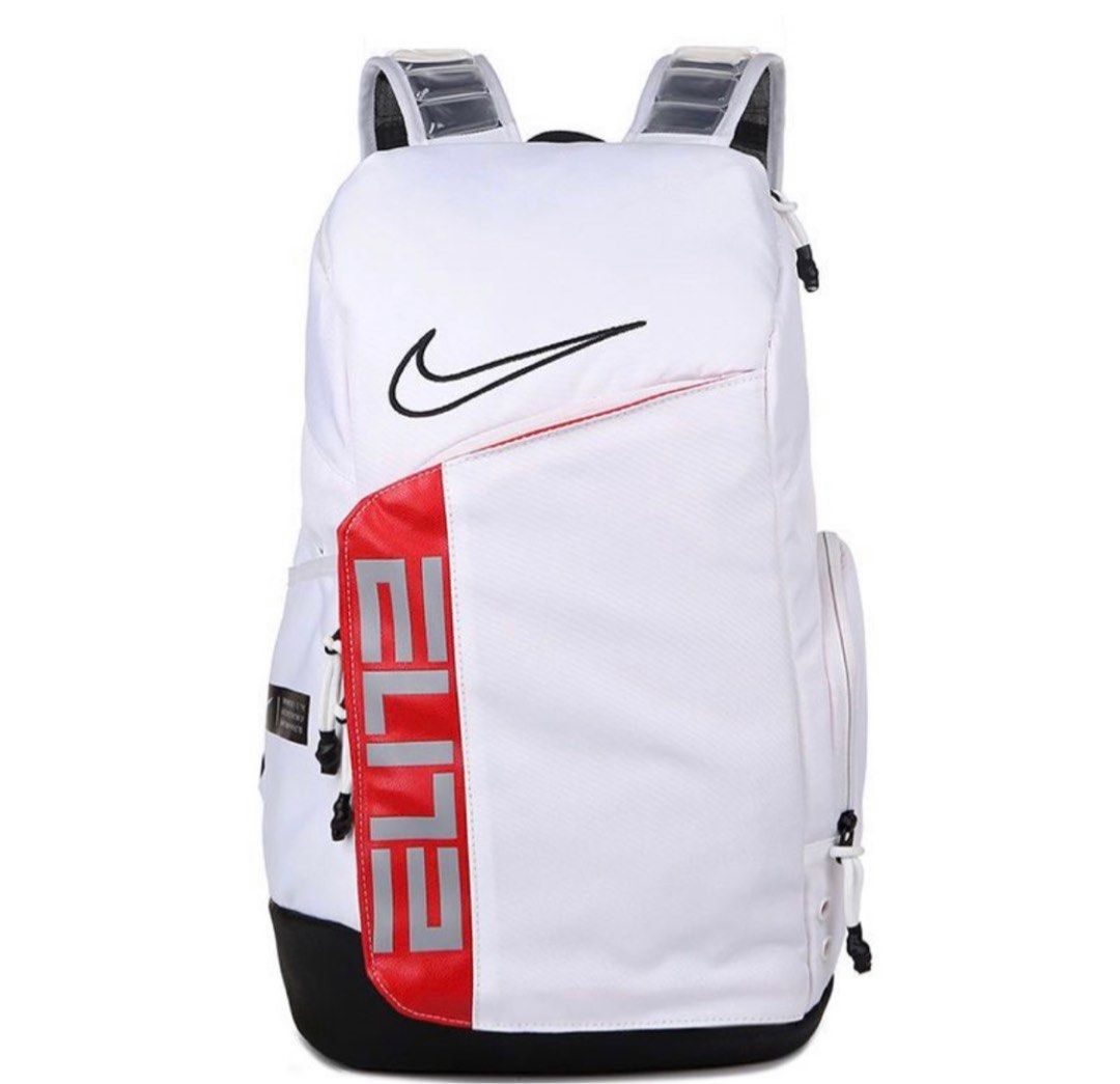 White nike hotsell elite backpack