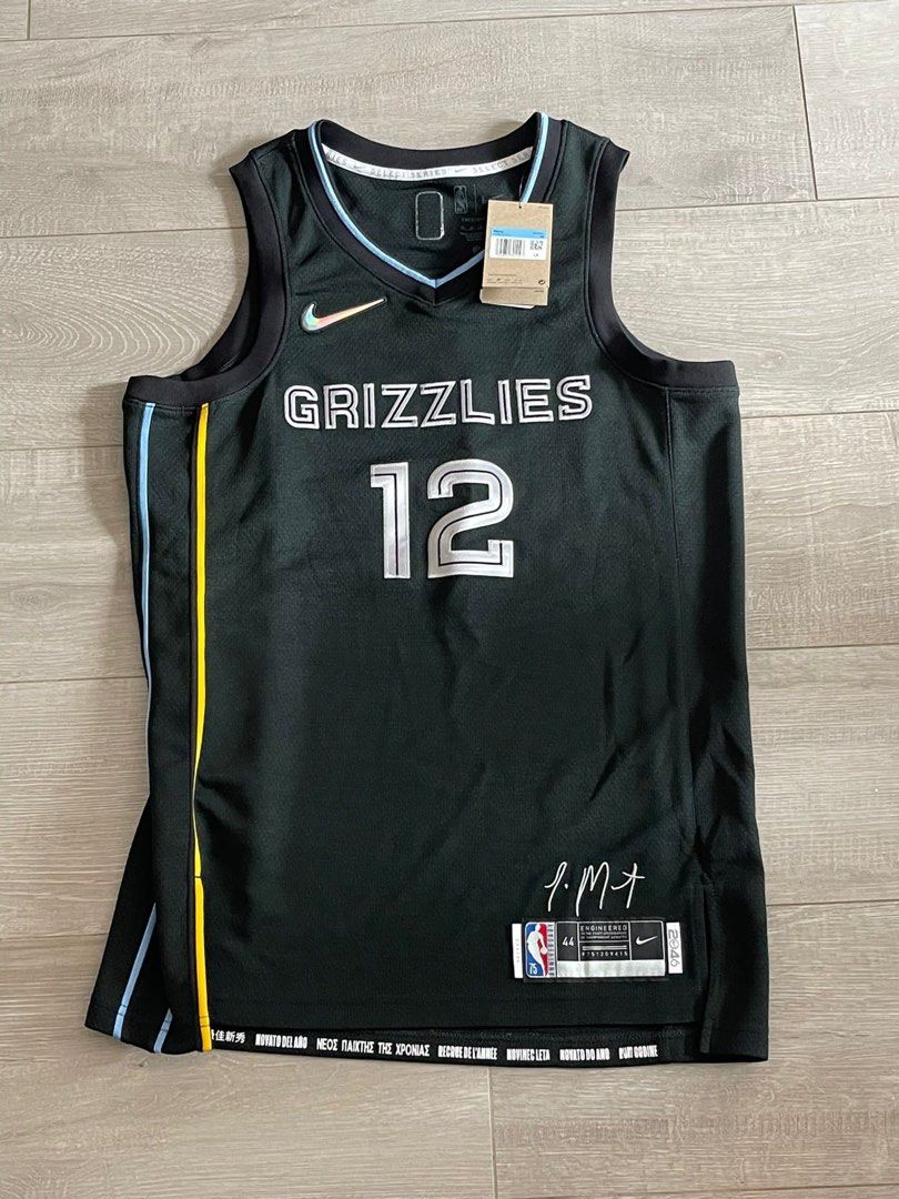 Men's Nike Ja Morant Navy Memphis Grizzlies Select Series Rookie of the  Year Swingman Team Jersey