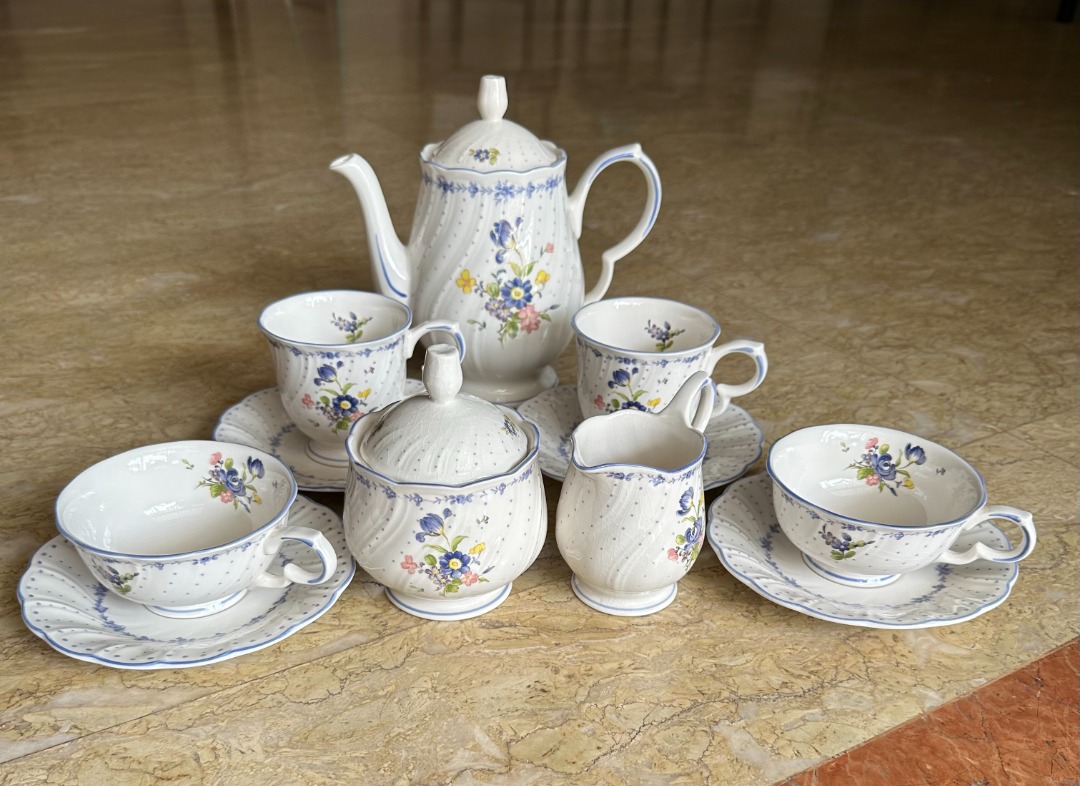 Nikko Fine Bone China Tea Set, Furniture & Home Living, Kitchenware