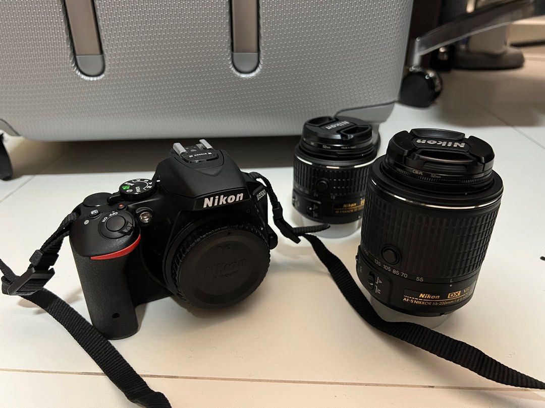 Nikon D5500 (SOLD) & 1855mm kit lens & 55200mm lens, Photography