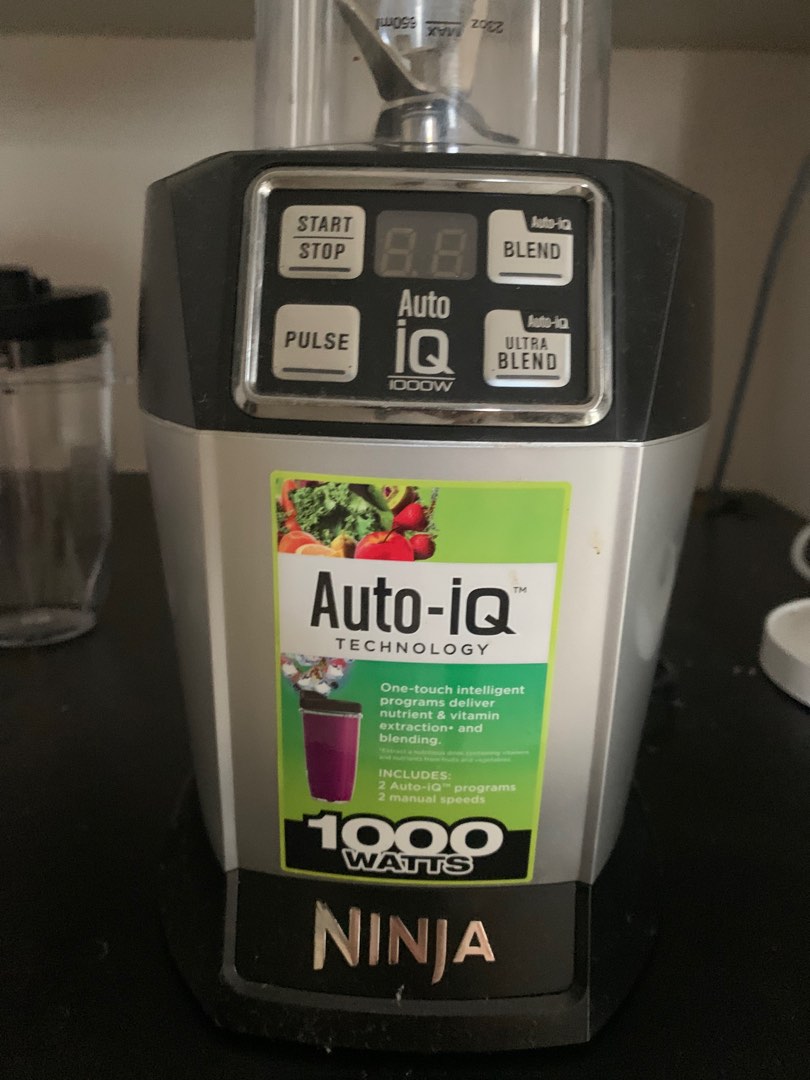 Ninja Auto IQ blender, TV & Home Appliances, Kitchen Appliances