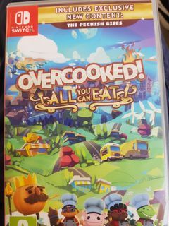 Nintendo switch game  OVERCOOKED ALLU CAN EAT