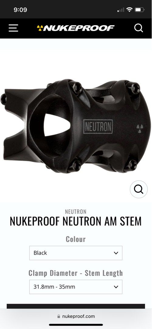 Nukeproof neutron stem best sale 35mm