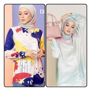 NWT LEEYANARAHMAN BLOUSE XL (NEW) COMBO