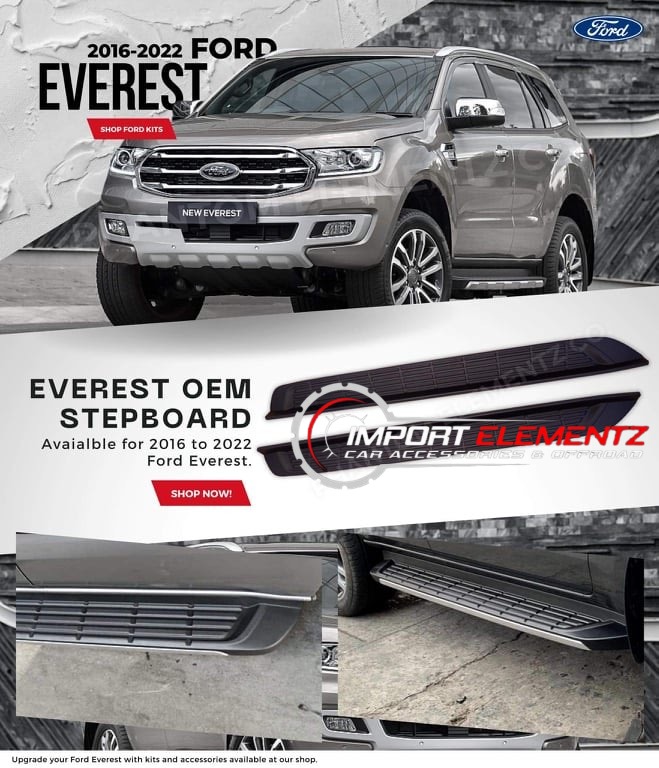 2016 to 2021 Ford Everest oem stepboard on Carousell