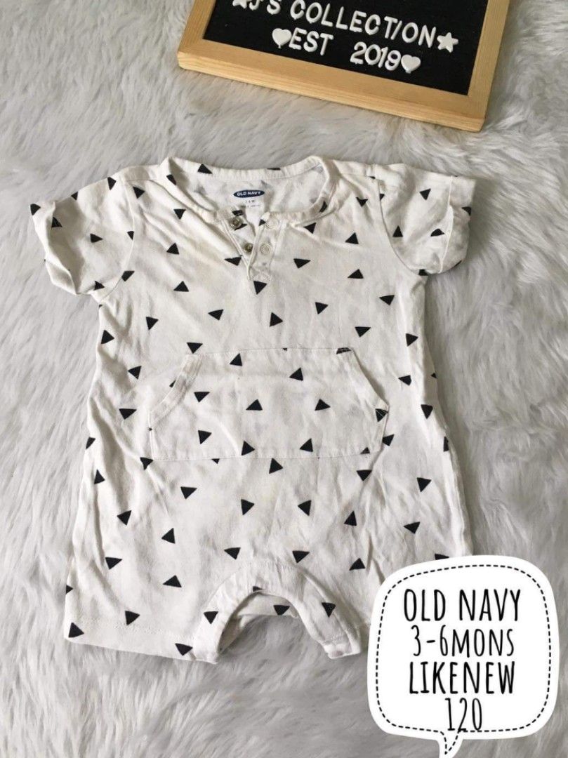 Old navy romper baby boy hot sale