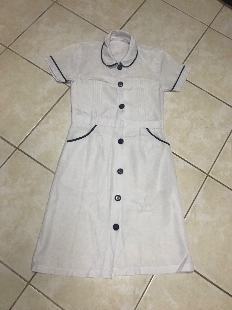 OLFU MIdwifery uniform bundle‼️ (Category: Dresses) located in Valenzuela. Submitted by Preloved_ClothingUnisex (Listing ID 1221404111, Image 3). Description: Good condition Fits to XS-S-M frame Used but well taken care off Gcash payment Sf to buyer’s expense .