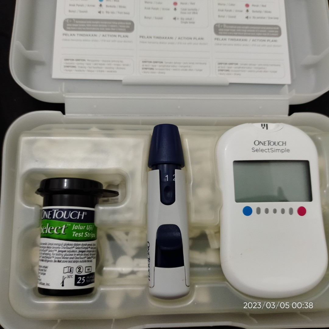 OneTouch Blood Glucose Test Health Nutrition Health Monitors Weighing Scales On Carousell OneTouch Blood Glucose Test Health Nutrition Health Monitors Weighing Scales On Carousell